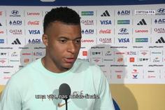 Mbappé: «Não vejo a taça do Mundial ao meu lado...»