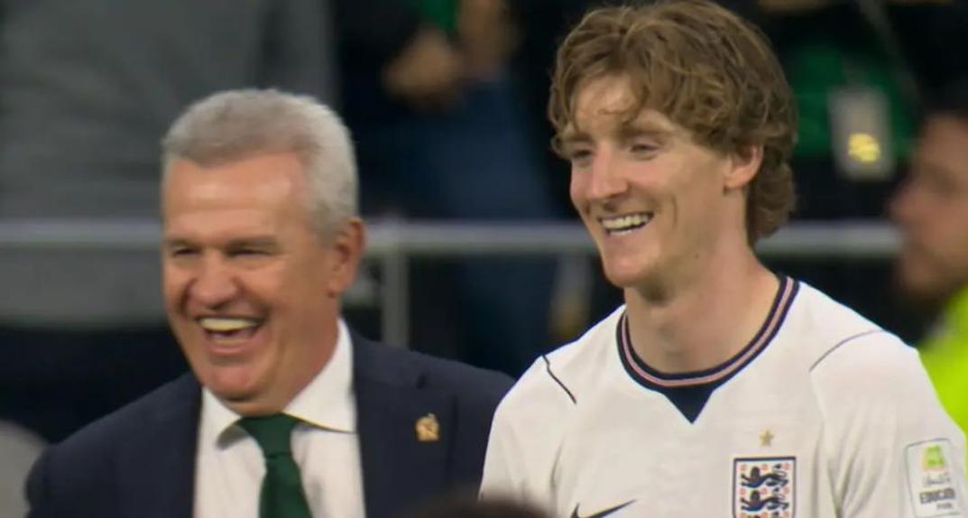 Javier Aguirre e Anthony Gordon