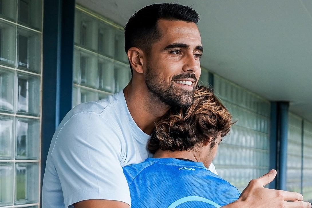 Diogo Costa esteve no Olival esta sexta-feira - Foto: FC PORTO