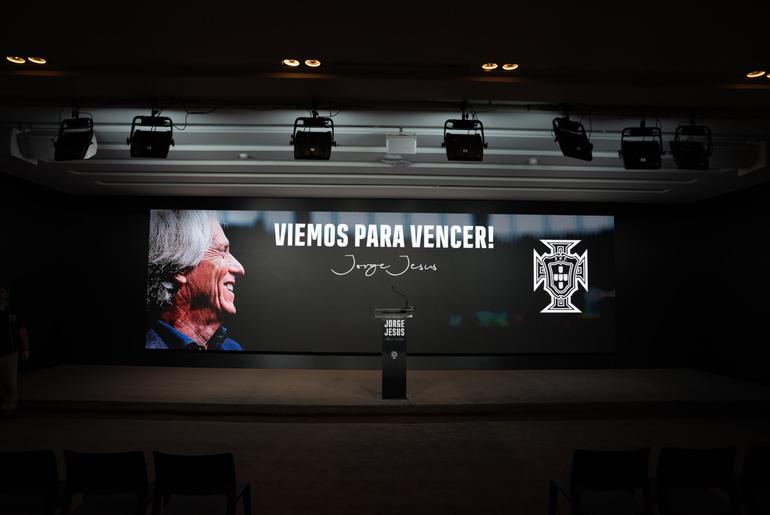 Apresentação de Jorge Jesus como novo selecionador nacional - Foto: Maycon Quiozini
