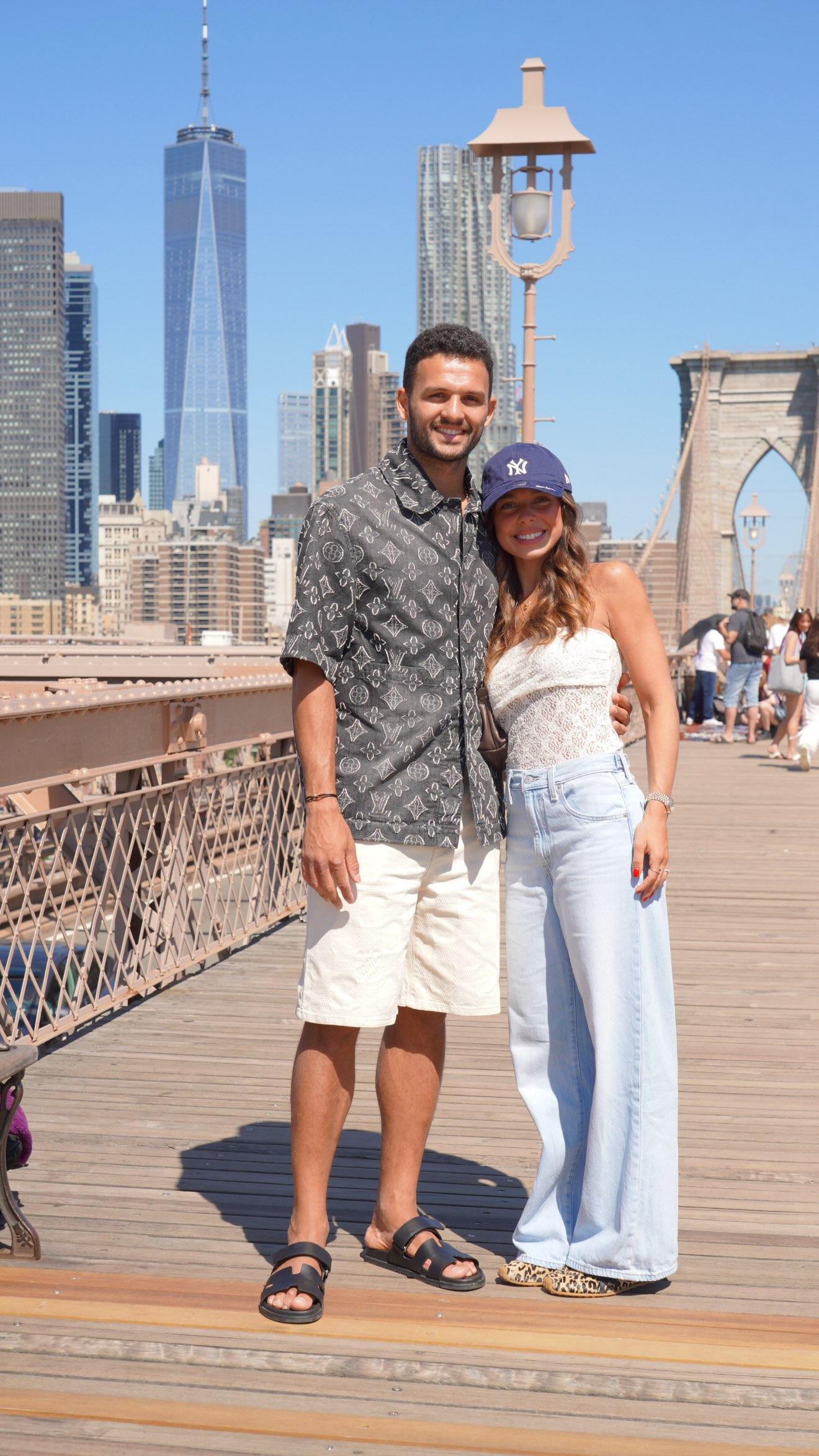 Gonçalo Ramos e Margarida de férias em Nova Iorque - foto: Instagram/Maguigas