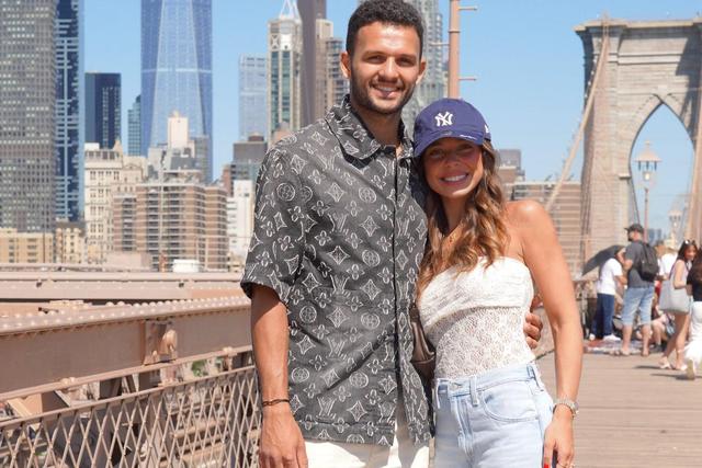 Gonçalo Ramos e Margarida de férias em Nova Iorque - foto: Instagram/Maguigas