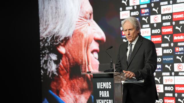 Apresentação de Jorge Jesus como novo selecionador nacional - Foto: Maycon Quiozini