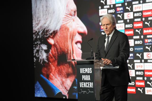 Apresentação de Jorge Jesus como novo selecionador nacional - Foto: Maycon Quiozini