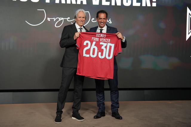 Pedro Proença apresenta Jorge Jesus como novo selecionador nacional - Foto: Maycon Quiozini