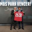 Pedro Proença apresenta Jorge Jesus como novo selecionador nacional - Foto: Maycon Quiozini