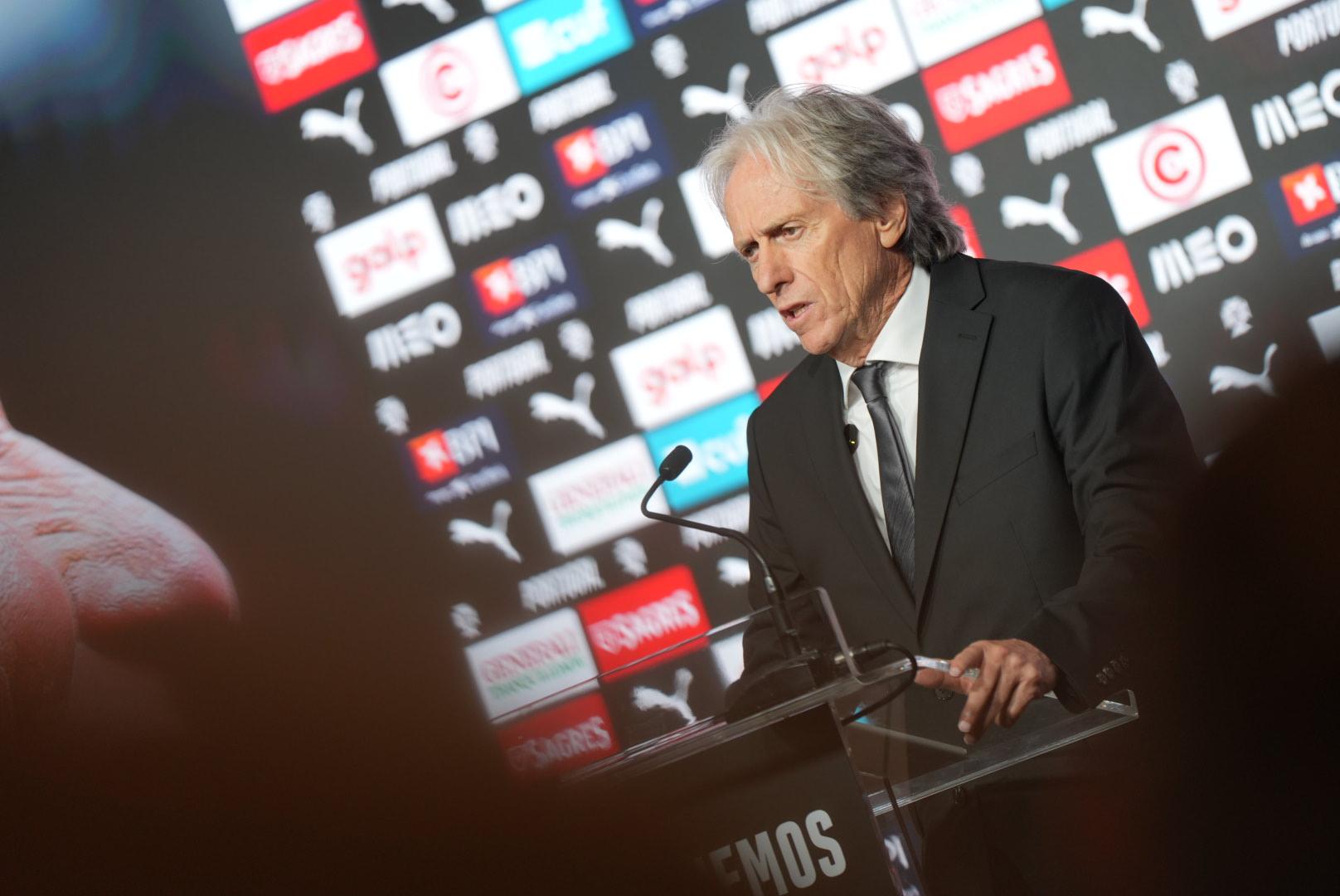 Apresentação de Jorge Jesus como novo selecionador nacional - Foto: Maycon Quiozini