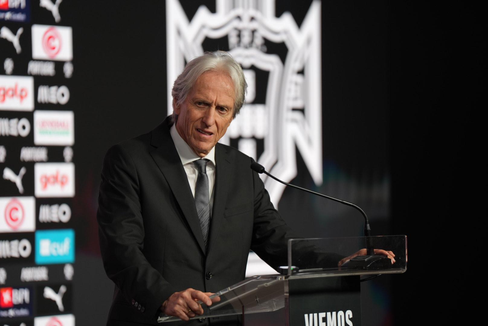 Apresentação de Jorge Jesus como novo selecionador nacional - Foto: Maycon Quiozini