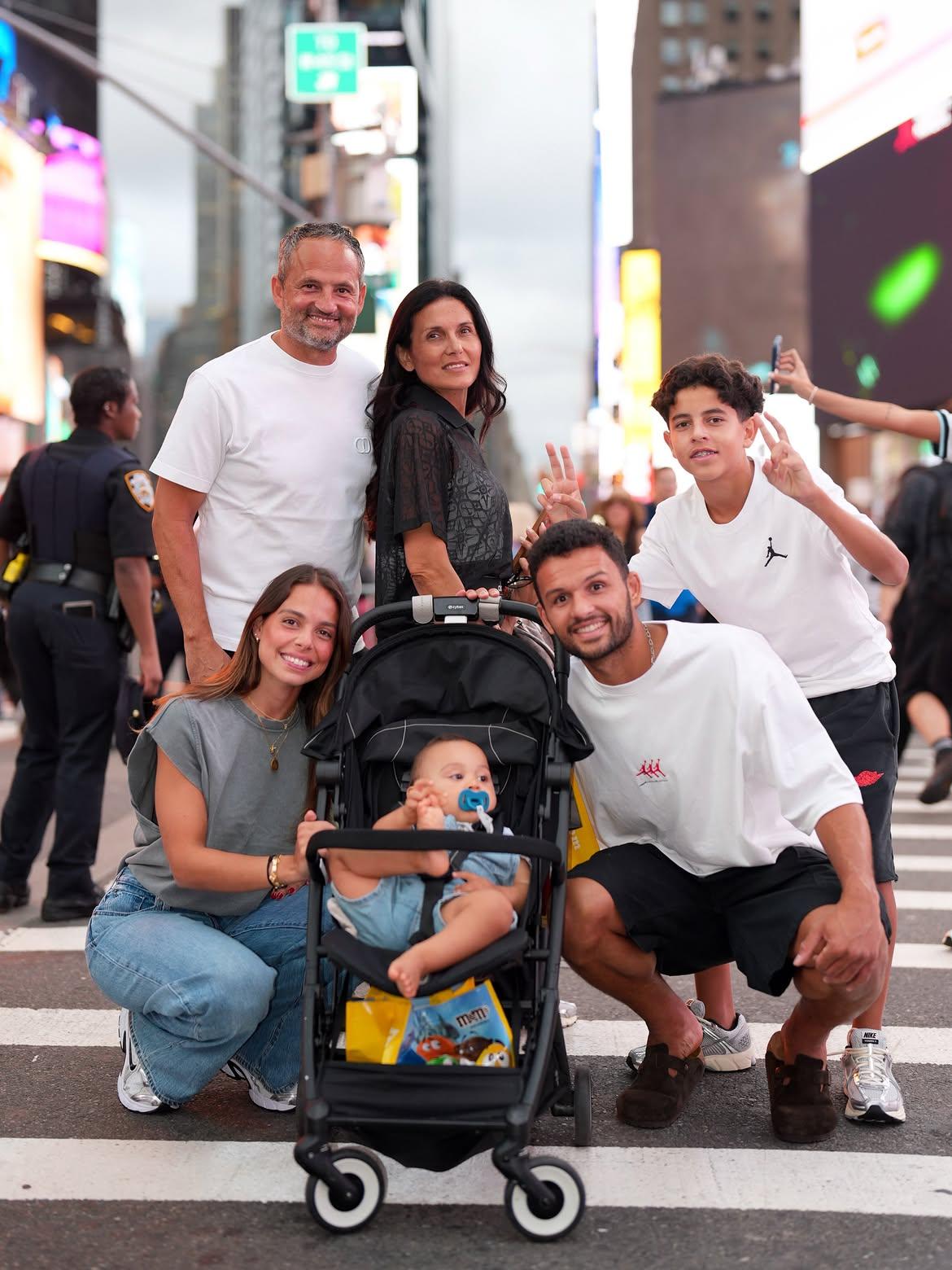 Gonçalo Ramos e Margarida de férias em Nova Iorque - foto: Instagram/Maguigas
