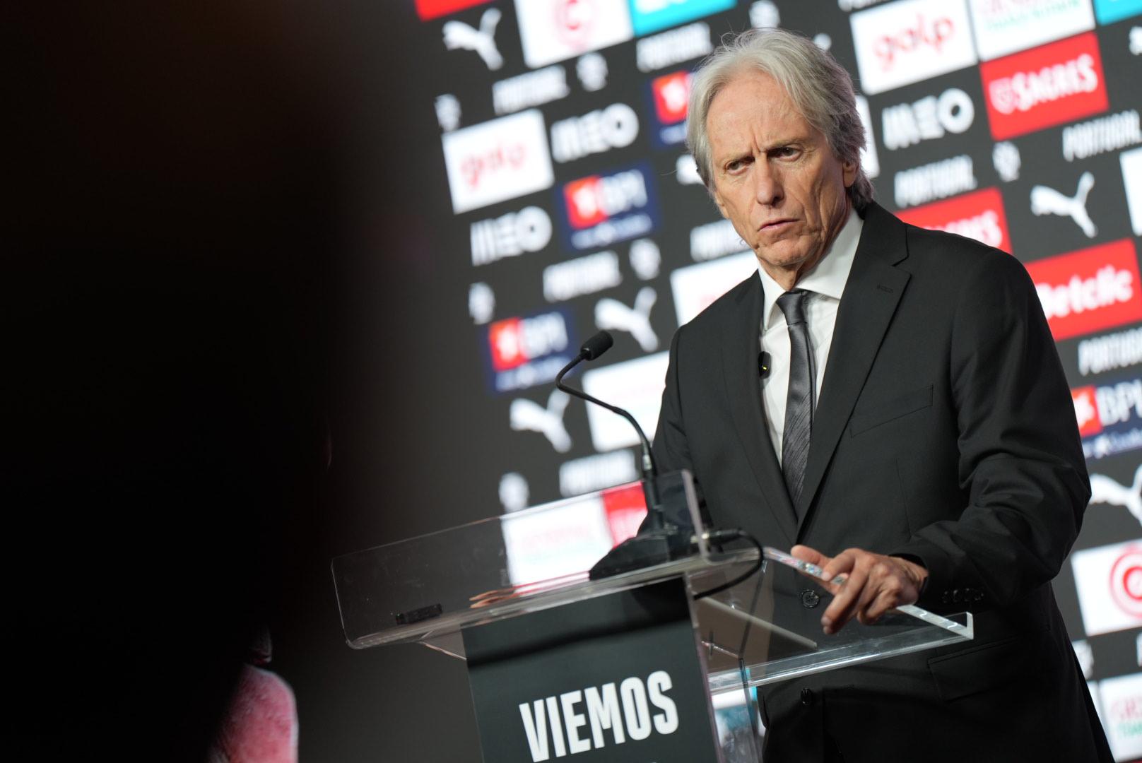 Apresentação de Jorge Jesus como novo selecionador nacional - Foto: Maycon Quiozini