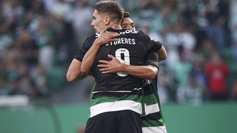 Sporting: Pedro Gonçalves e Gyokeres acionistas maioritários dos golos