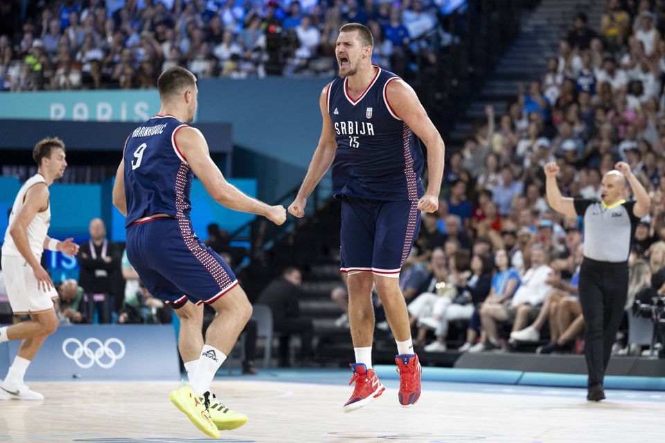 Paris 2024: Sérvia ganha bronze e Jokic faz história contra a Alemanha