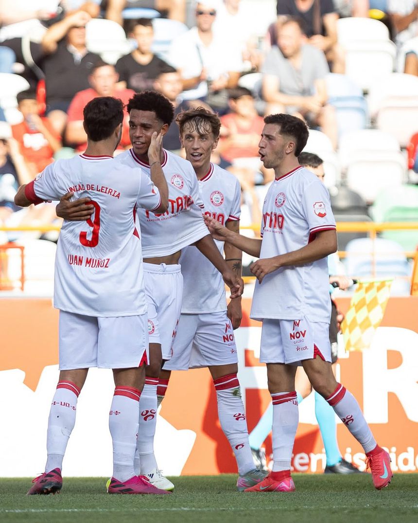 União de Leiria vence Académico de Viseu por 3-2 Foto: Instagram UD Leiria