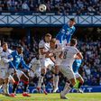 Lance do jogo entre Rangers e Dundee FC