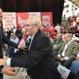 Ricardo Araújo Pereira e Bagão Félix na apresentação da candidatura de João Noronha Lopes