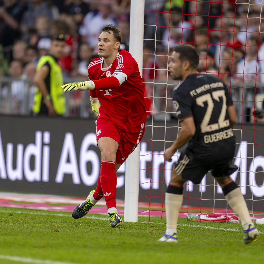 Manuel Neuer e Raphael Guerreiro