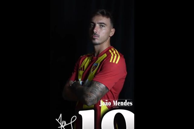 João Mendes oficializado no novo clube (Kayserispor/X)