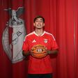 O extremo Luís Silva chegou a acordo com as águias para os próximos três anos. Foto Benfica