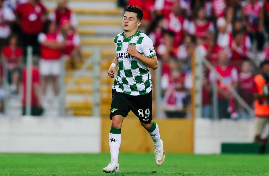 Afonso Vieira foi lançado ao 'arsenal' braguista com apenas 19 anos - Foto: Moreirense