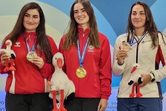 Baicev subiu ao lugar mais alto do pódio de tiro com armas de caça, na Polónia. COP