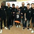 Ricardinho, antiga estrela do futsal, sempre surgiu ligado a projetos de futebol de rua. Foto Miguel Nunes