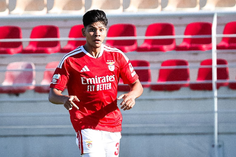 Gabriel Índio na estreia pelo Benfica B - Foto: SL Benfica