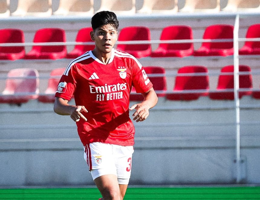 Gabriel Índio na estreia pelo Benfica B - Foto: SL Benfica