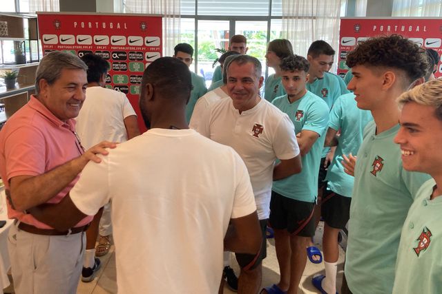 Fernando Gomes está na Croácia para assistir à final do Europeu de sub-19