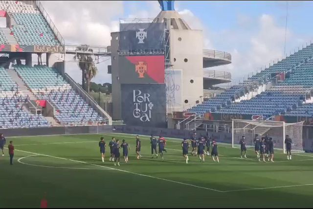 Seleção já treina no Estádio do Algarve
