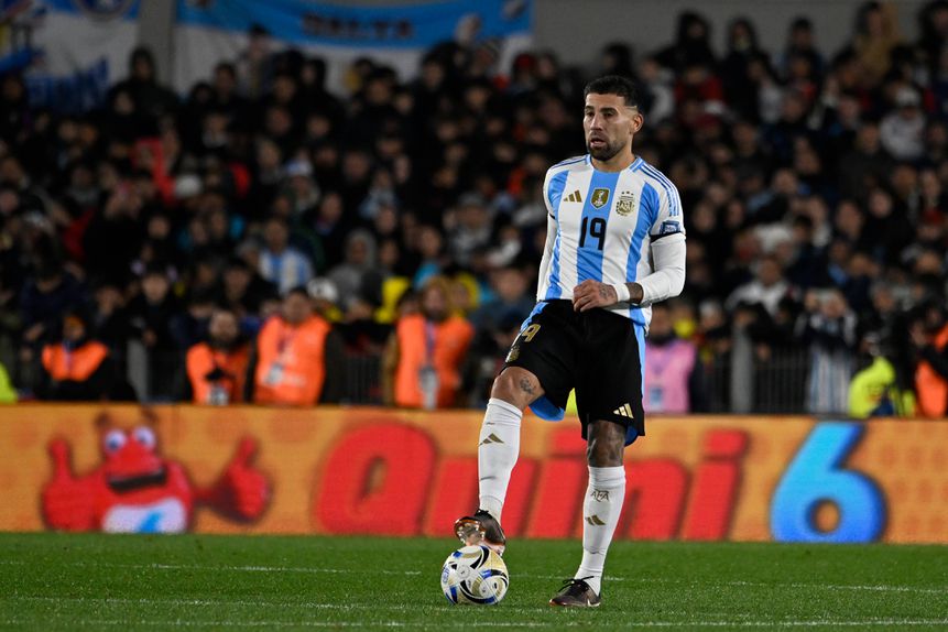 Otamendi ao serviço da Argentina (IMAGO)