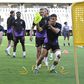 Jan-Carlo Simic, num treino do Anderlecht