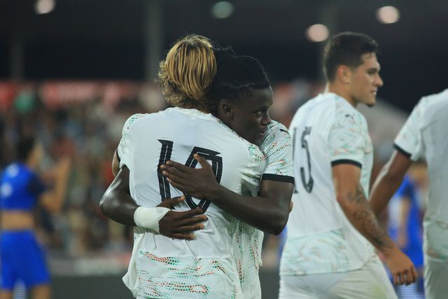 Rodrigo Mora e Geovany Quenda são amigos de longa data