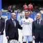Zidane e Mbappé juntos na apresentação do avançado francês em Madrid - Foto: IMAGO