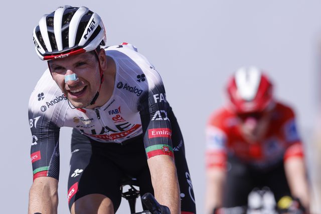 João Almeida impôs-se a Jonas Vingegaard no célebre Angliru - Foto: EPA