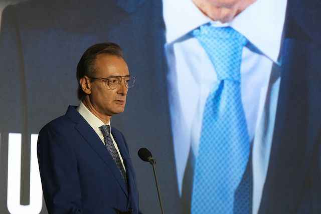 Alexandre Pinto da Costa discursou na gala da Liga (Foto: Liga Portugal)