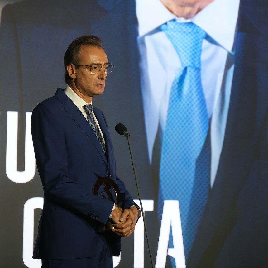 Alexandre Pinto da Costa discursou na gala da Liga (Foto: Liga Portugal)