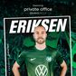 Oficial: Eriksen assina pelo Wolfsburgo