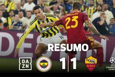 Golaço de ex-Benfica não é suficiente para a vitória da Roma em Istambul (resumo)