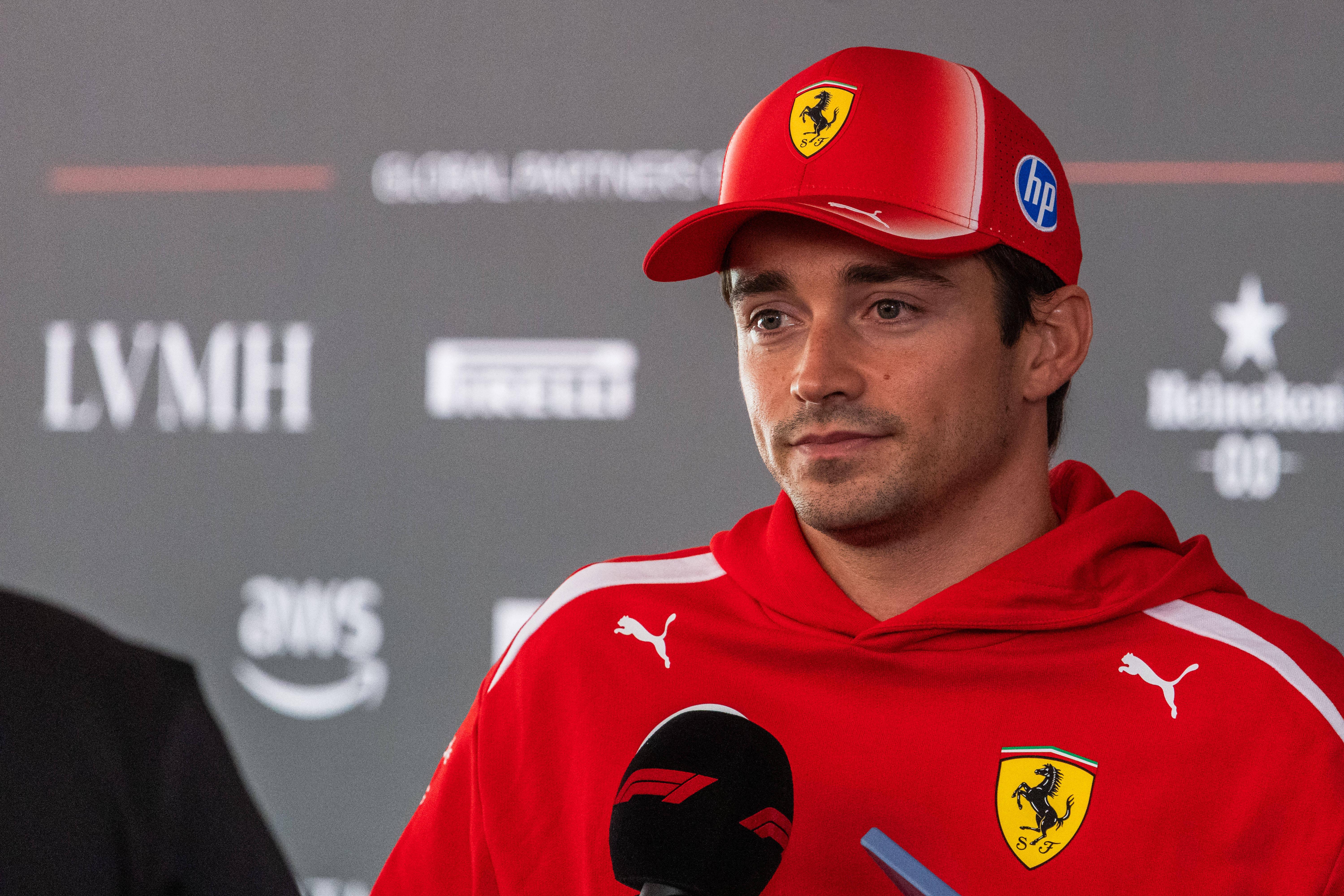 Charles Leclerc, piloto da Ferrari