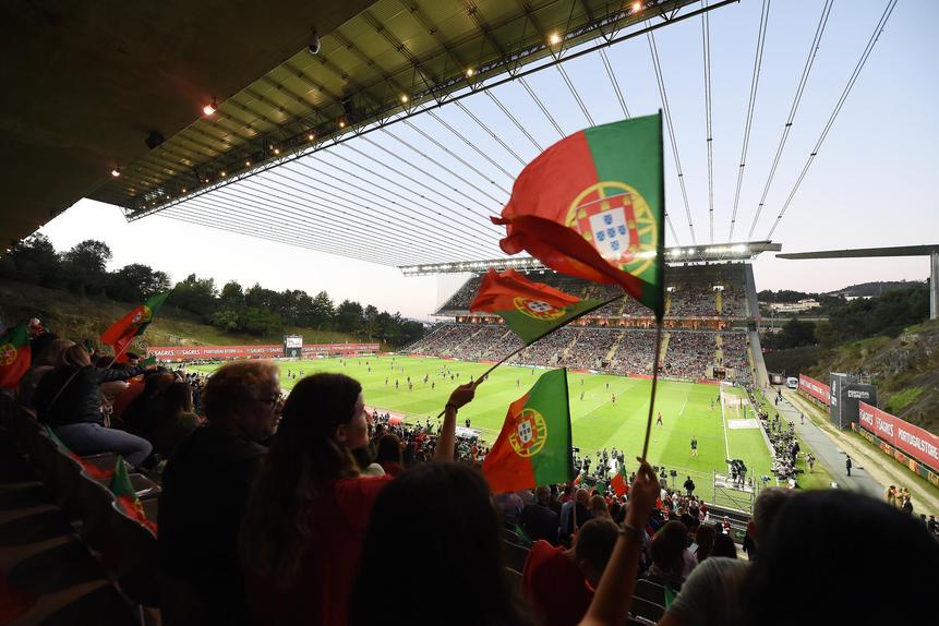 Seleção jogou em Braga pela última vez em 2022 (Foto: Helena Valente/ASF)