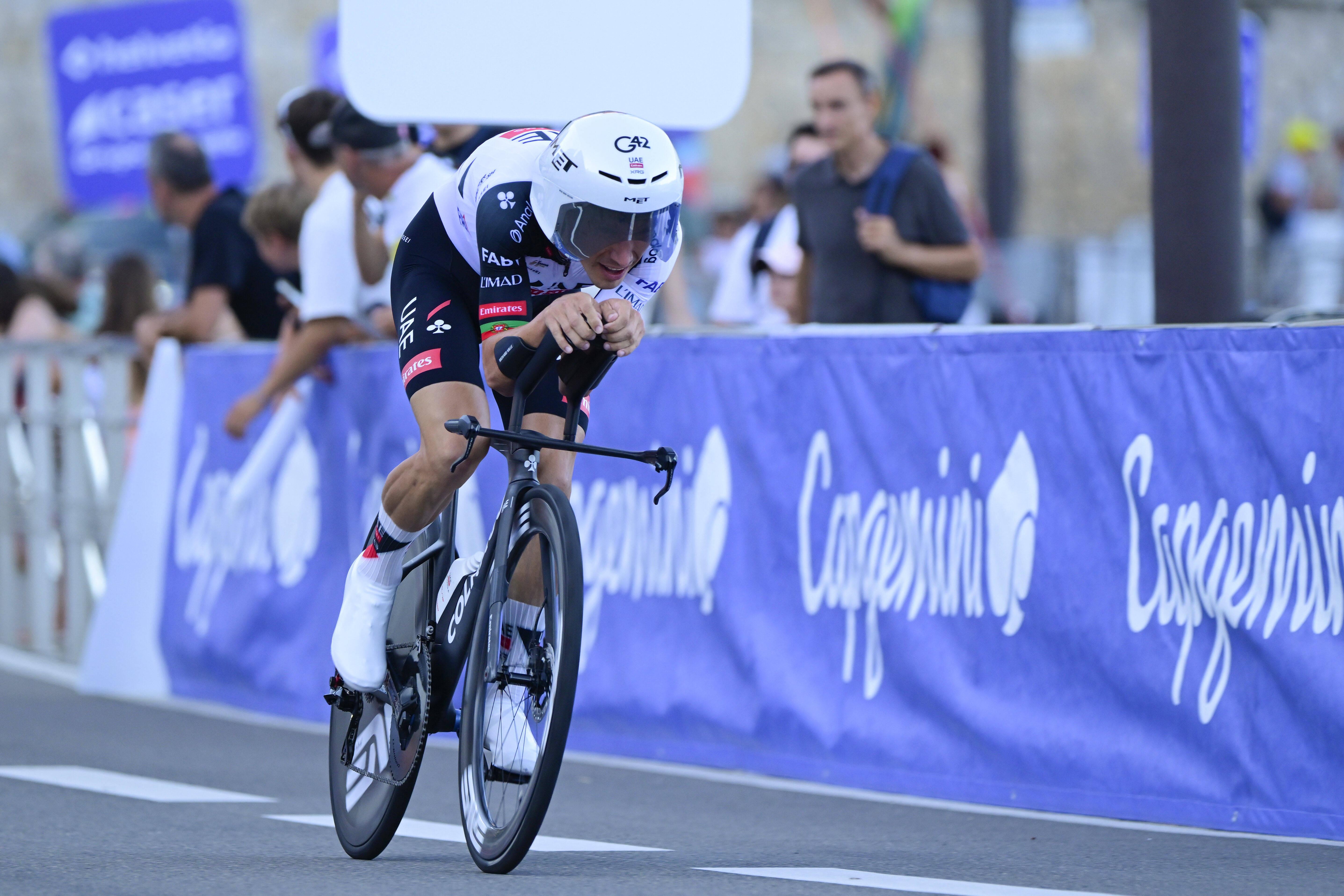João Almeida terceiro no contrarrelógio de 32 km da da Vuelta