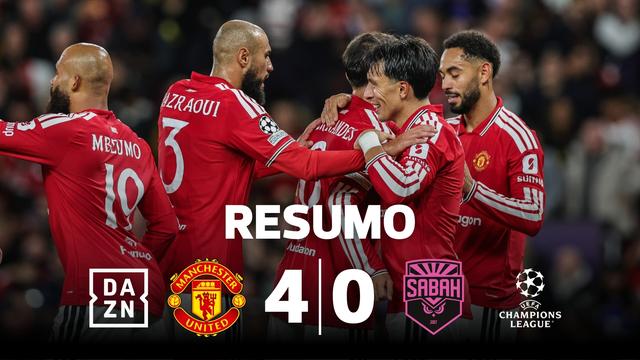 Man. United sem facilitismos na estreia do Sabah na Champions (resumo)