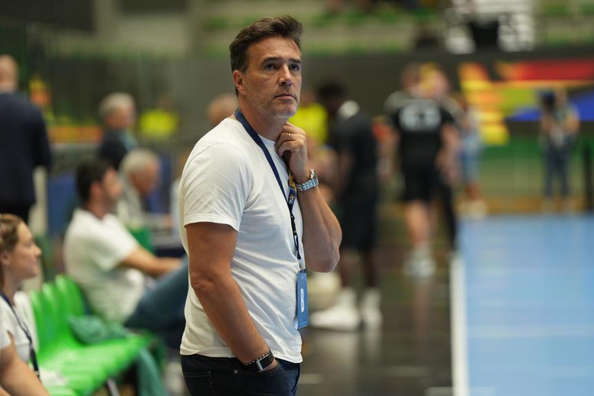 Ricardo Costa, treinador do Sporting (foto Teófilo Araújo)