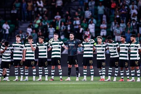O onze do Sporting que venceu o Galatasaray - Foto: IMAGO