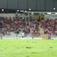 Os tufos de relva do Estádio do Moreirense - Foto: Catarina Morais/Kapta+