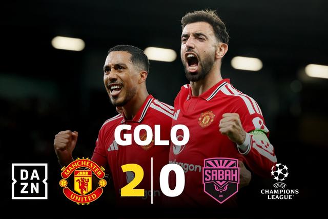 Aí está ele! Bruno Fernandes regressa à Champions com golo