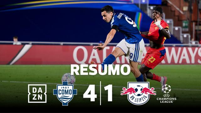 Dificilmente poderia ser melhor a estreia do Como na Champions (resumo)