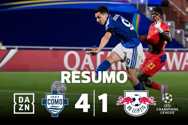Dificilmente poderia ser melhor a estreia do Como na Champions (resumo)