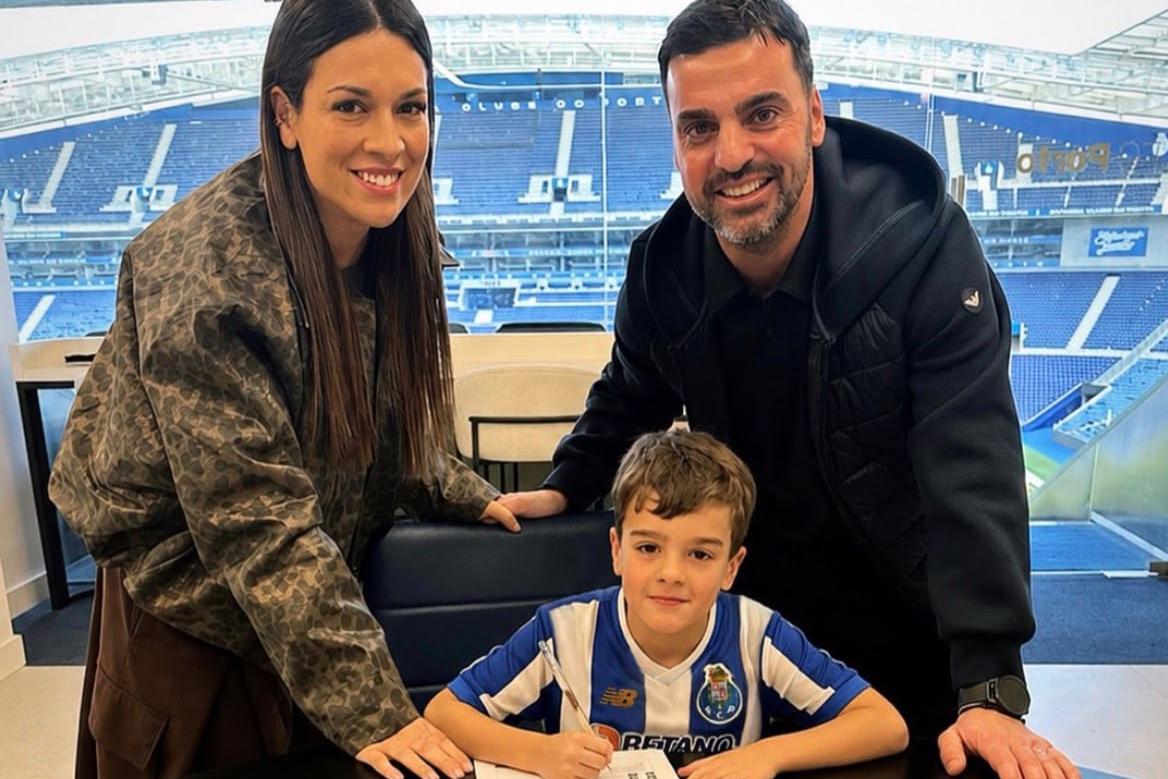 Além de Vitória e Académico, há um novo clube a entrar em casa de Rui Miguel, graças ao filho Duarte - Foto: D.R.