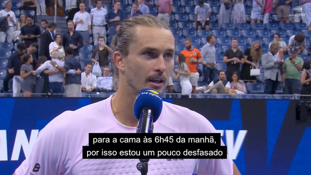 Zverev com horários trocados no US Open e culpa também é de Shelton e Alcaraz
